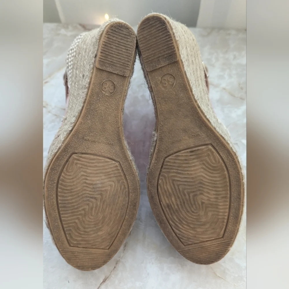 Paseart Espadrilles Wedges Made In Spain  Size 38